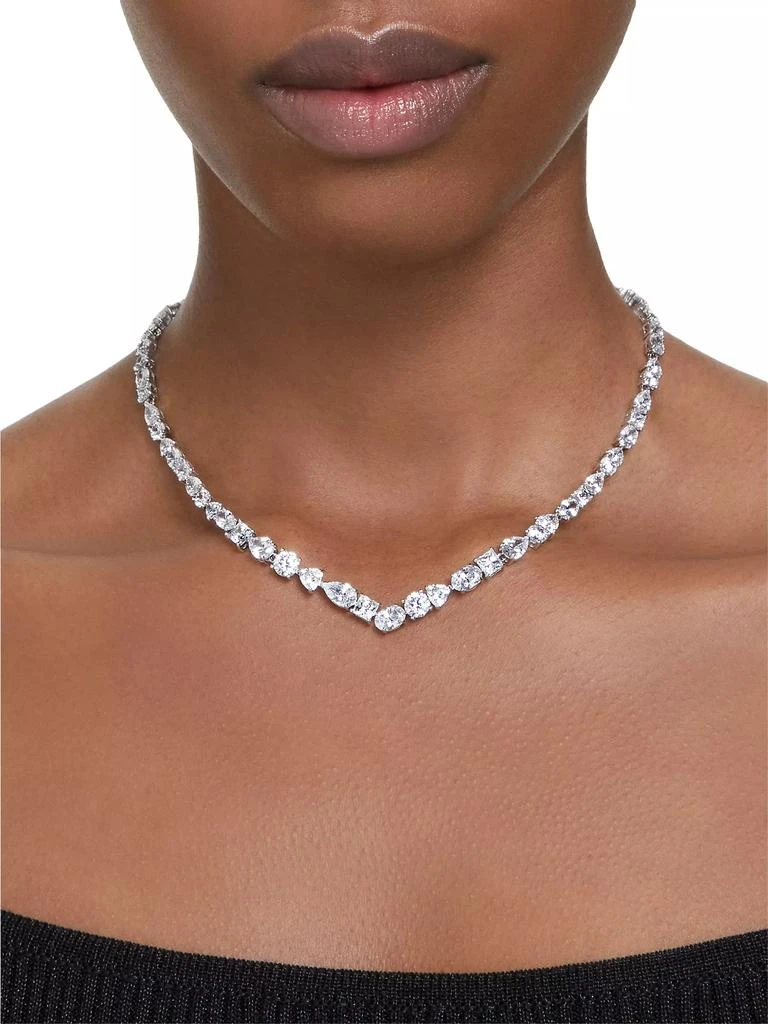 商品Swarovski|Mesmera Rhodium-Plated & Swarovski Crystal Necklace,价格¥2848,第2张图片详细描述