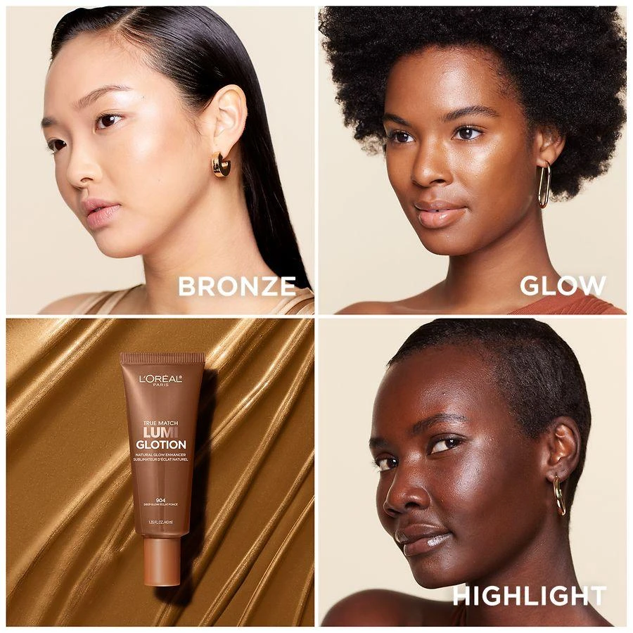 商品L'Oreal Paris|Glotion, Natural Glow Enhancer, Illuminator Highlighter Bronzing Drops,价格¥127,第2张图片详细描述