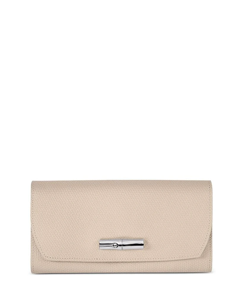 商品Longchamp|Roseau Leather Continental Wallet,价格¥2218,第1张图片