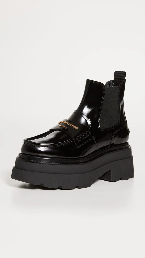 商品Alexander Wang|Alexander Wang Carter 厚底踝靴,价格¥1800,第1张图片