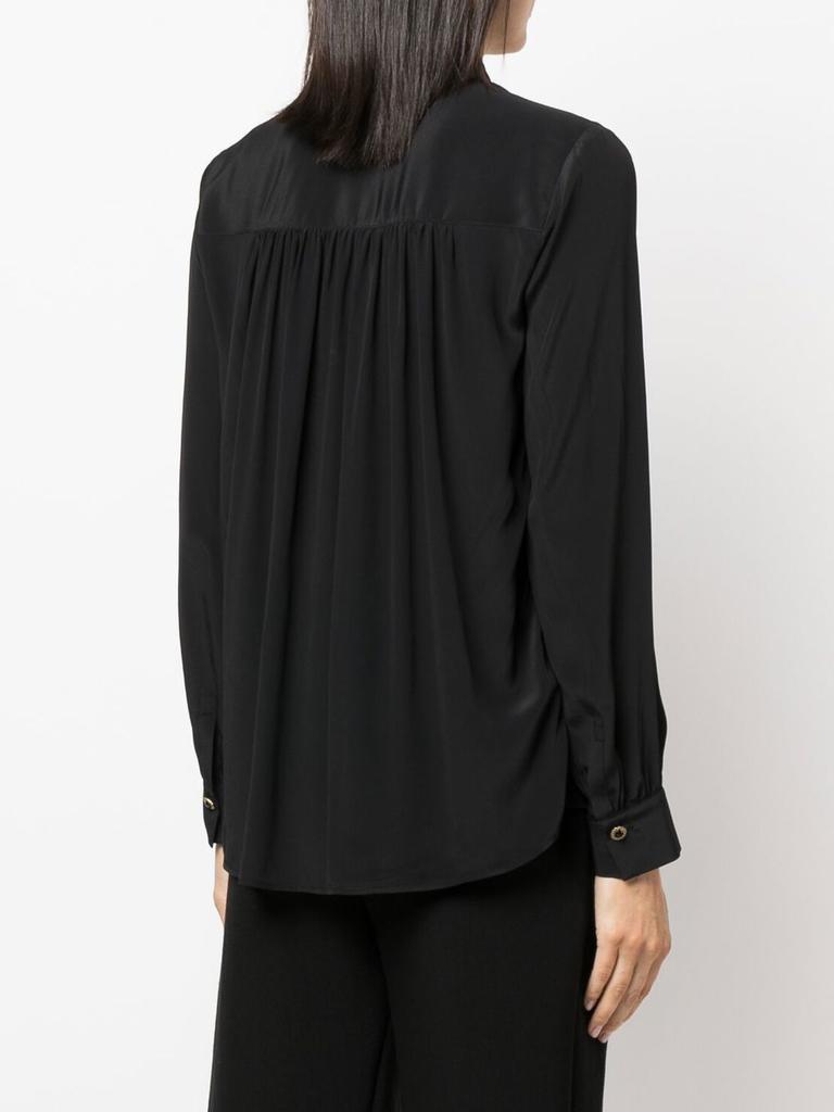 商品PINKO|Pinko Shirts Black,价格¥1414,第4张图片详细描述