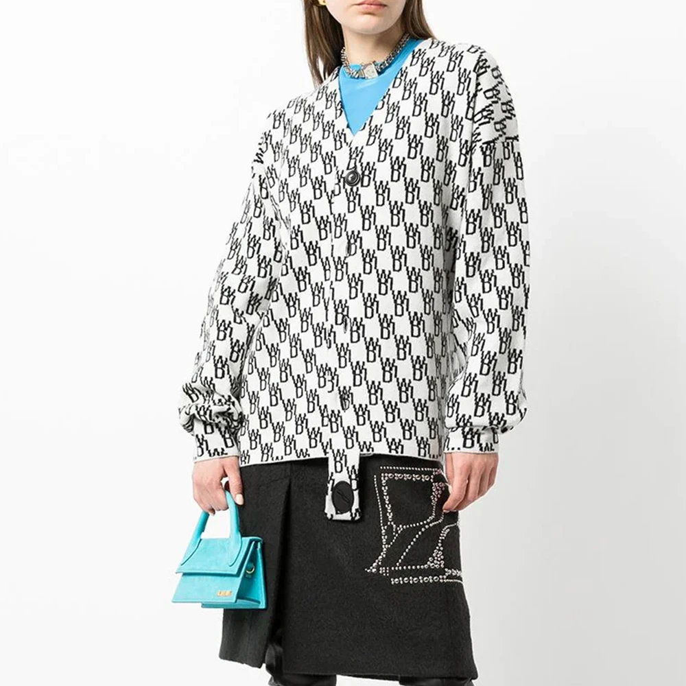 WE11DONE 象牙白女士针织衫/毛衣 WD-KC9-20-184-U-IV 商品