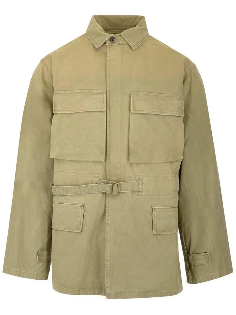 商品Fear of god|Fear of God Pocket Detailed Belted Army Jacket,价格¥9082,第1张图片