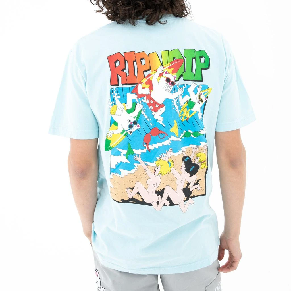 商品RIPNDIP|Summer Break Tee (Baby Blue),价格¥122,第2张图片详细描述