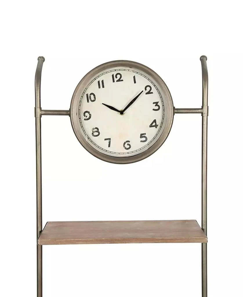 Wall Clock with Shelves and Hooks 商品