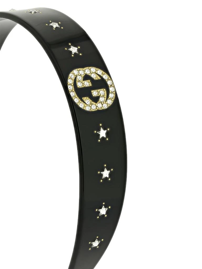 商品Gucci|Original Gg Plexi & Crystal Headband,价格¥3525,第2张图片详细描述