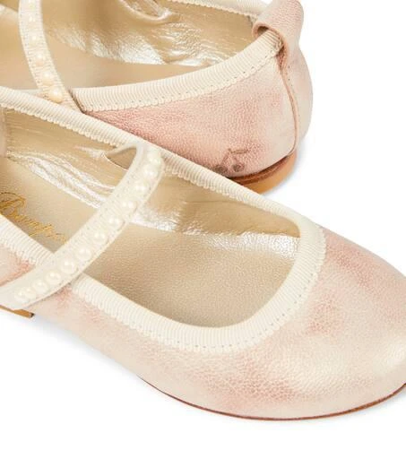 商品Bonpoint|Aisha leather Mary Jane ballet flats,价格¥1300,第5张图片详细描述
