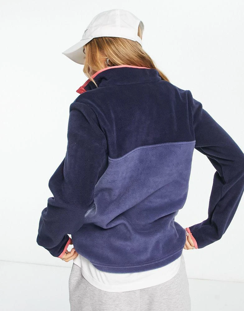 商品Columbia|Columbia Benton Springs half snap neck fleece in navy,价格¥386,第2张图片详细描述