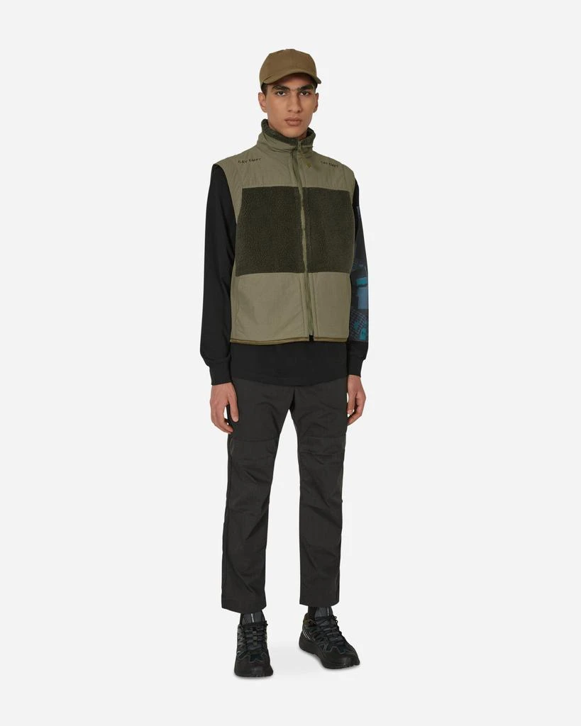 商品Cav Empt|Boa Fleece Vest Green,价格¥1388,第4张图片详细描述