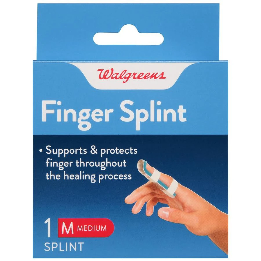 商品Walgreens|Finger Splint Medium,价格¥69,第1张图片