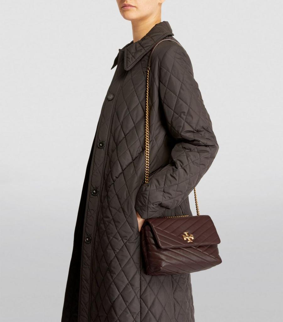 商品Tory Burch|Leather Chevron Kira Shoulder Bag,价格¥4193,第4张图片详细描述