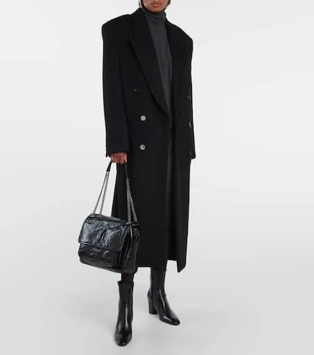 商品Yves Saint Laurent|Niki L号皮革单肩包,价格¥25494,第5张图片详细描述