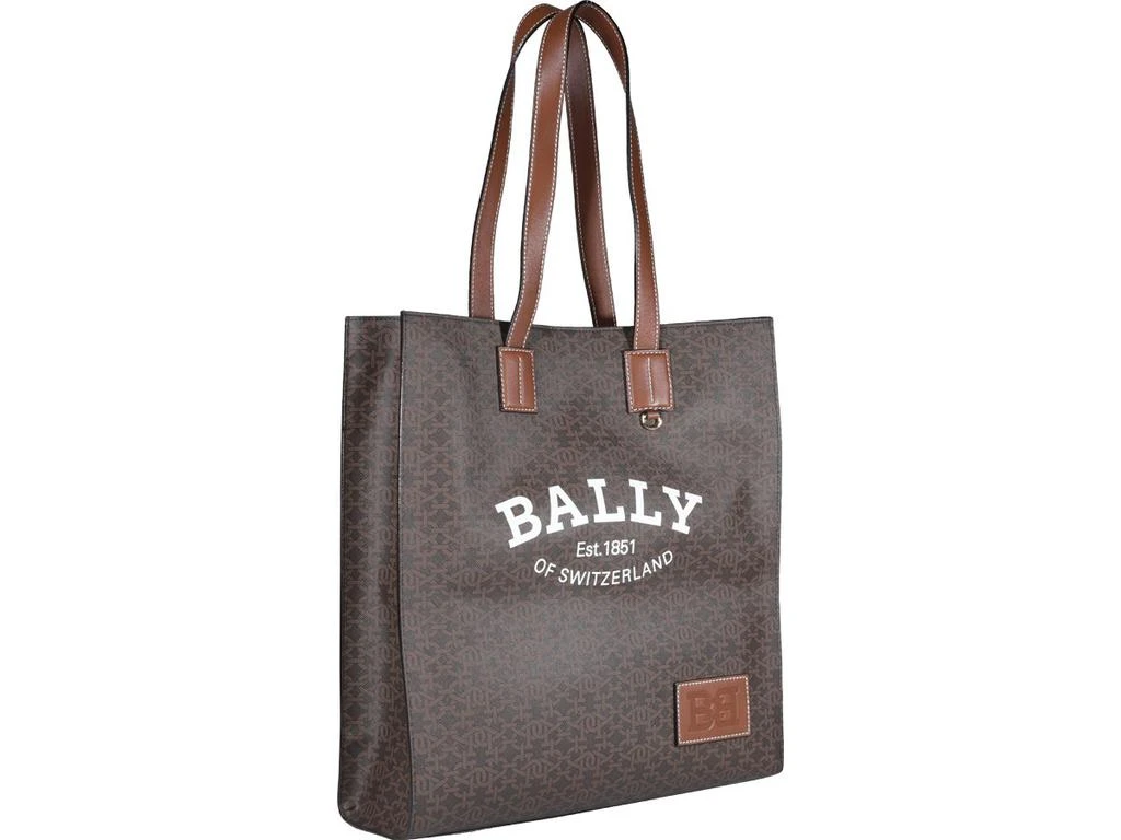 商品Bally|Bally Logo-Print Top-Handle Tote Bag,价格¥2750,第3张图片详细描述