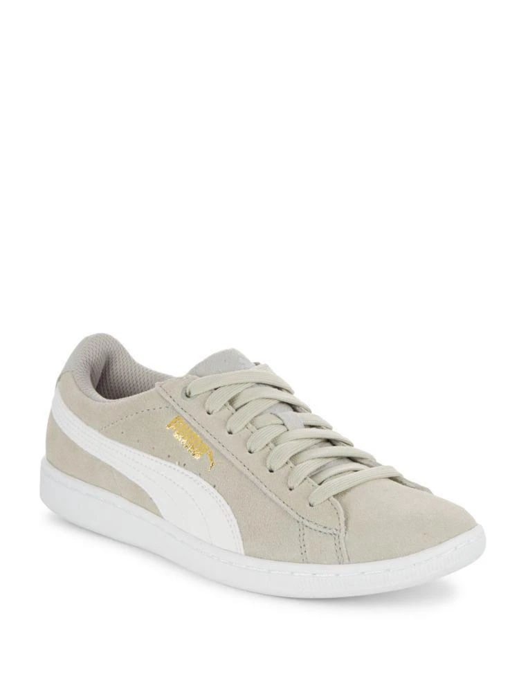 商品Puma|Vikky Lace-Up Round Toe Sneakers,价格¥315,第1张图片