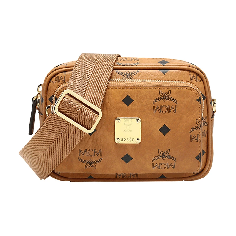 商品MCM|MCM 女包Klassik单肩斜跨包腰包超迷你相机包 MMRAAKC03CO001,价格¥3648,第1张图片