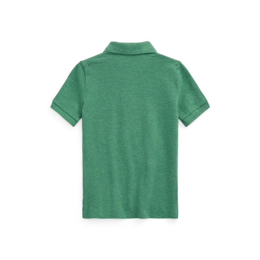 Toddler and Little Boys Short Sleeve Mesh Polo Shirt商品第2张图片规格展示