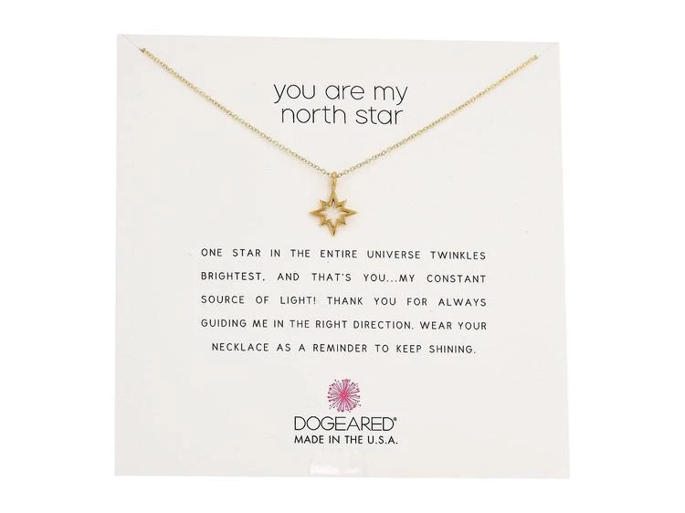 商品Dogeared|You Are My North Star, Open North Star Necklace,价格¥328,第1张图片