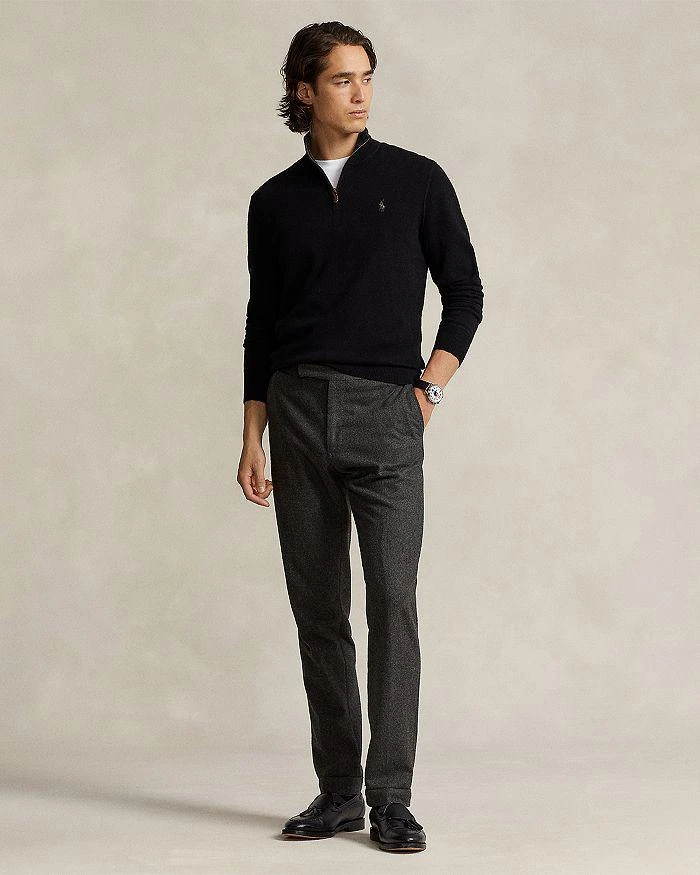 商品Ralph Lauren|Cashmere Regular Fit Quarter Zip Mock Neck Sweater - Exclusive,价格¥1505,第2张图片详细描述