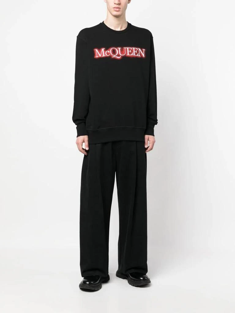 商品Alexander McQueen|Mcqueen spray logo sweatshirt,价格¥1717,第2张图片详细描述