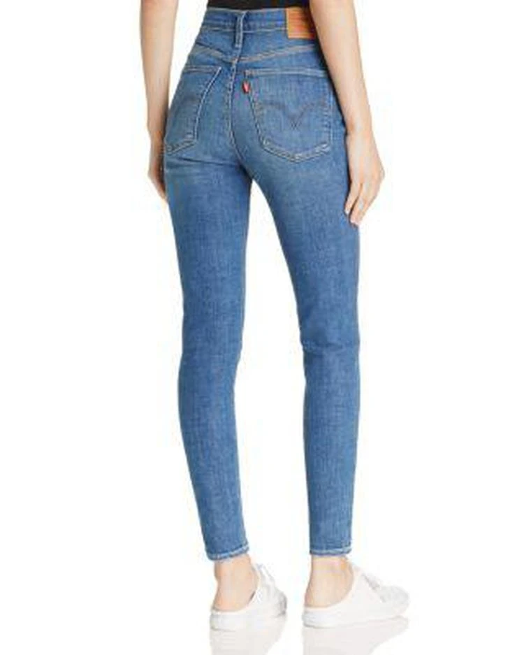 商品Levi's|高腰超紧身牛仔裤 Mile High Super Skinny Jeans in Shut The Front Door,价格¥262,第2张图片详细描述