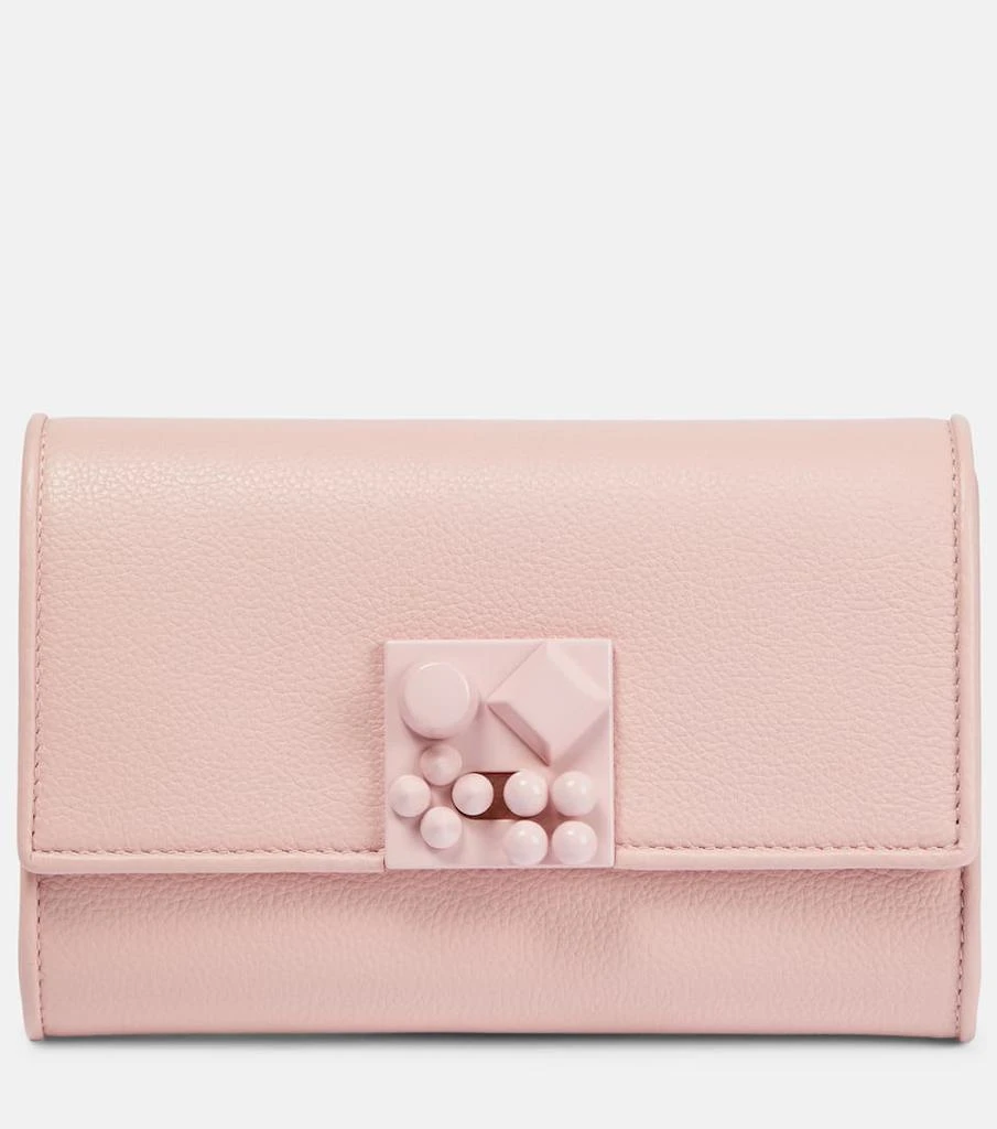 商品Christian Louboutin|Carasky leather wallet on chain,价格¥9946,第1张图片