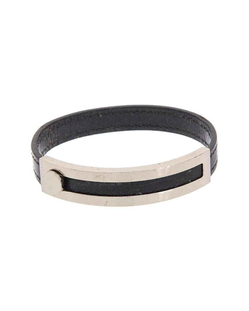商品[二手商品] Hermes|Hermes Palladium Pousse Bracelet (Authentic Pre-Owned),价格¥2371,第1张图片