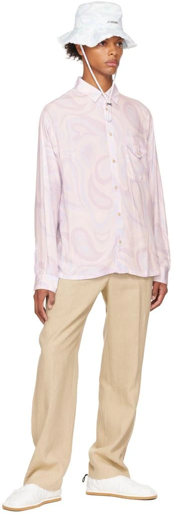 商品Jacquemus|Purple Le Papier 'La Chemise Mazzolu' Shirt,价格¥630,第4张图片详细描述