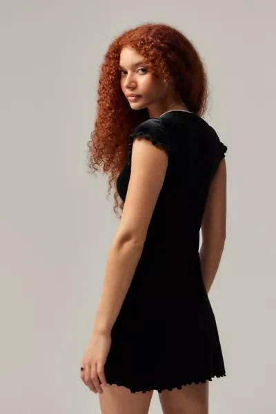 商品Kimchi Blue|Kimchi Blue Madison Velvet Mini Dress,价格¥404,第4张图片详细描述