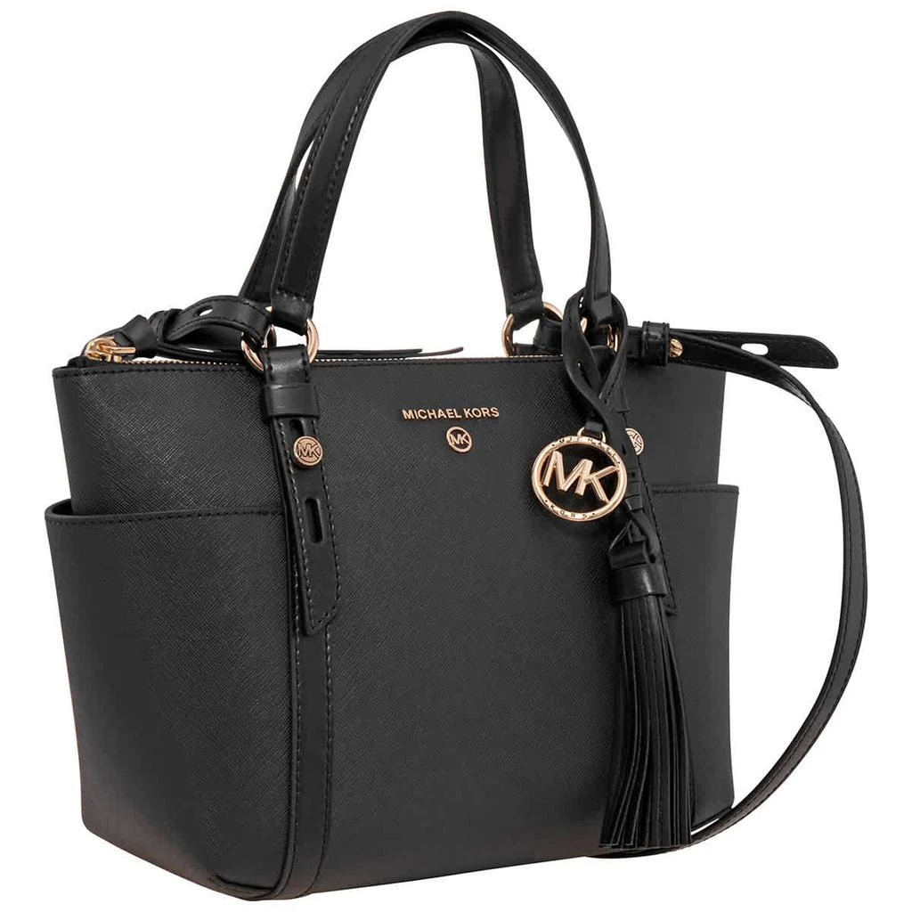 商品Michael Kors|Black Nomad Small Leather Bag,价格¥1128,第3张图片详细描述