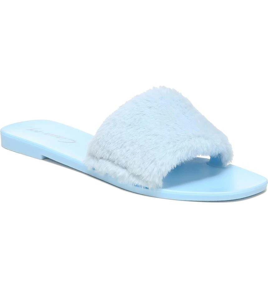 商品Sam Edelman|Circus by Sam Edelman Everette Faux Fur Slide Sandal,价格¥72,第1张图片