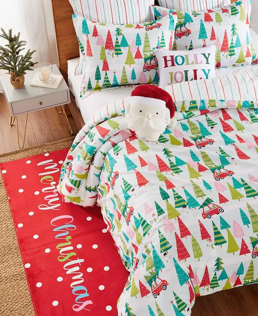 商品Levtex|Merry Bright Holly Jolly Reversible 3-Pc. Comforter Set,价格¥1948,第2张图片详细描述