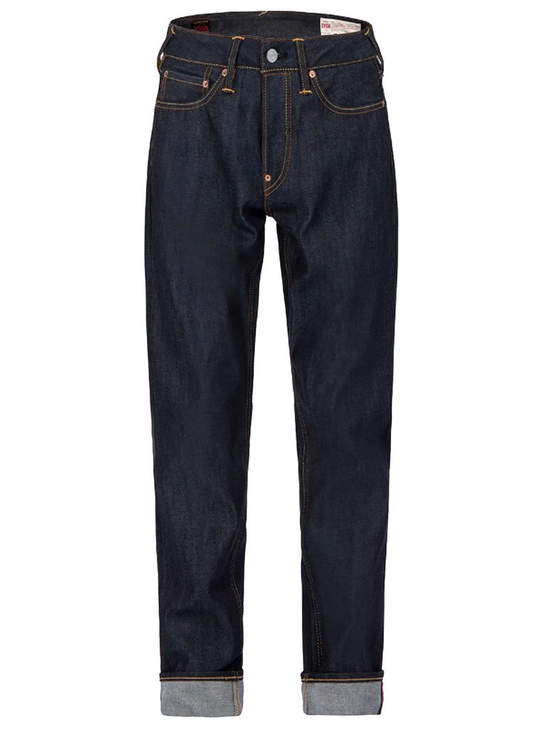 商品Evisu|EVISU Off-White Seagull Print Jeans Indigo,价格¥2323,第1张图片