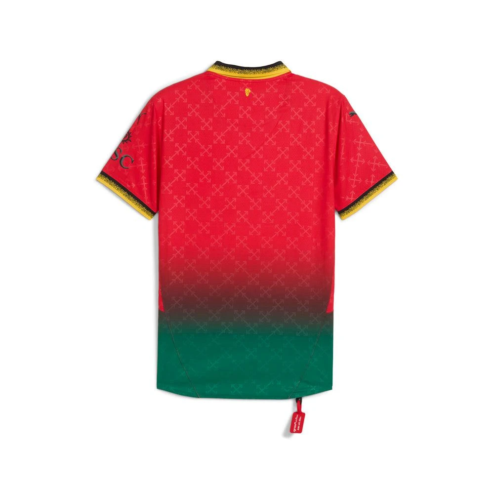商品Puma|AC Milan Off-White Collared Short Sleeve Soccer Jersey,价格¥937,第2张图片详细描述