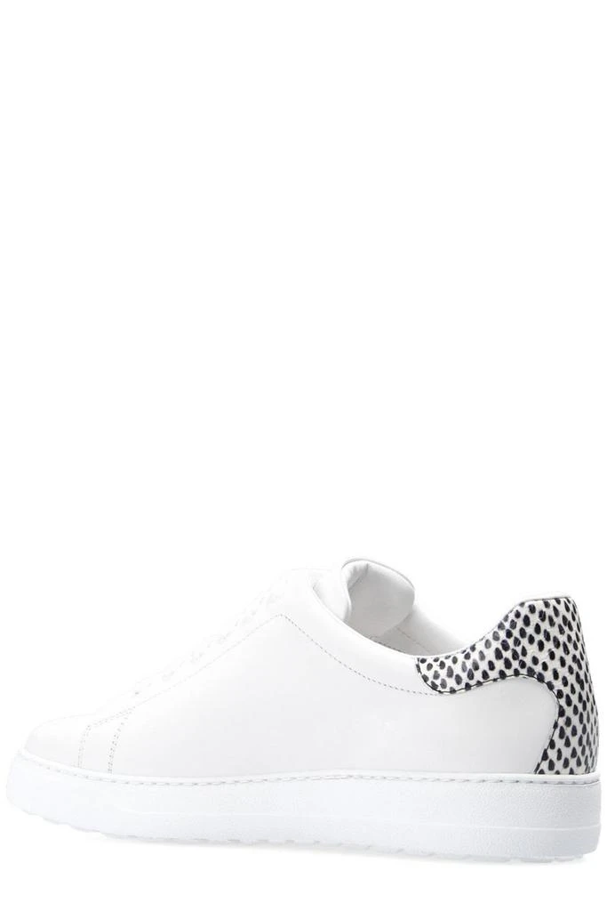 商品Salvatore Ferragamo|Salvatore Ferragamo Gancini Logo Printed Sneakers,价格¥2569,第3张图片详细描述