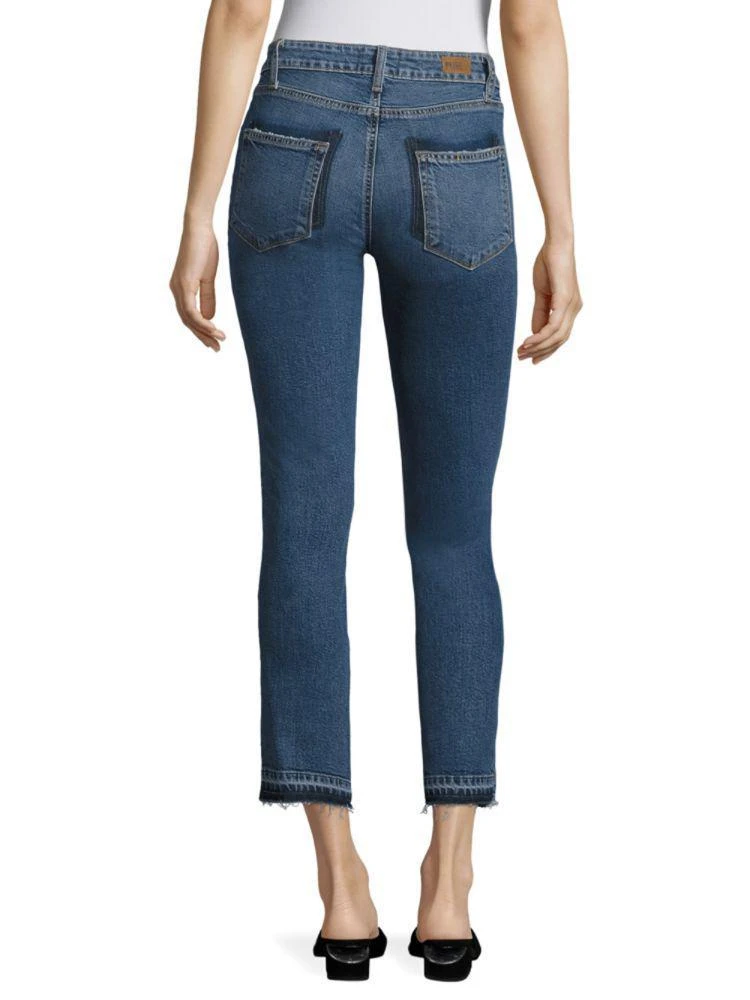 商品Paige|Taylor Pieced Raw-Edge Straight-Leg Jeans,价格¥1022,第2张图片详细描述