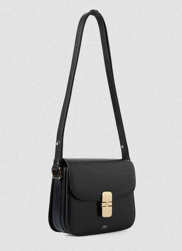 商品A.P.C.|Grace Small Shoulder Bag in Black,价格¥6655,第3张图片详细描述