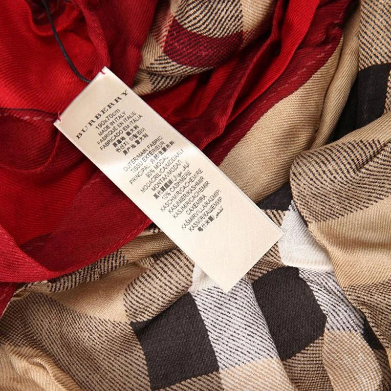 Burberry 博柏利 轻盈的Haymarket Check格纹围巾 3928239 商品