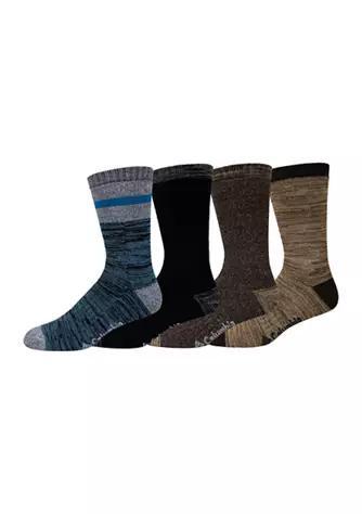 商品Columbia|Stripe Crew Socks - 4 Pack,价格¥135,第1张图片