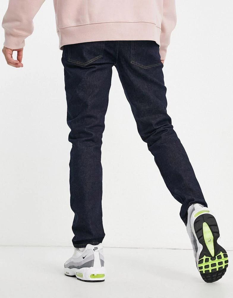 商品ASOS|ASOS DESIGN slim jeans in dark wash blue,价格¥198,第2张图片详细描述