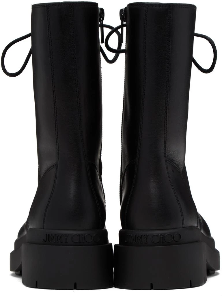商品Jimmy Choo|Black Diamond Nari Flat Boots,价格¥6906,第2张图片详细描述