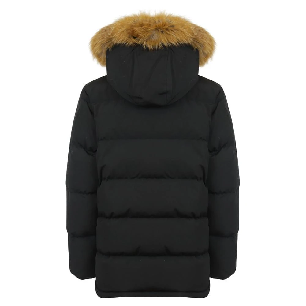 商品Moose Knuckles|Black & Gold 3Q Coat,价格¥3012,第5张图片详细描述