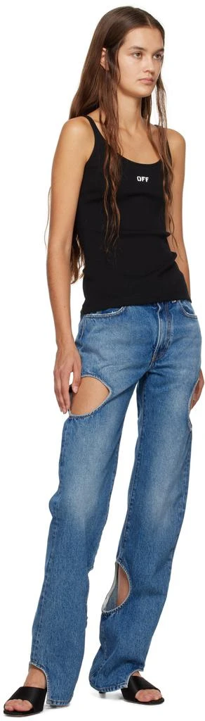 商品Off-White|Blue Meteor Jeans,价格¥2630,第4张图片详细描述