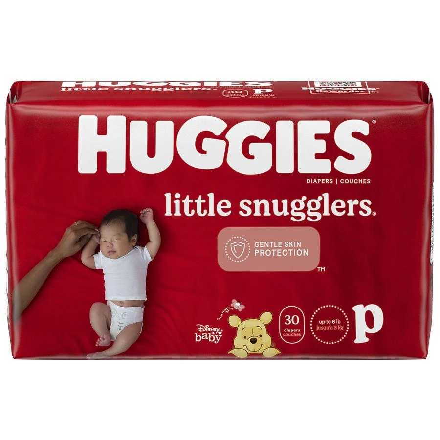 商品Huggies Little Snugglers|Baby Diapers Preemie,价格¥79,第3张图片详细描述