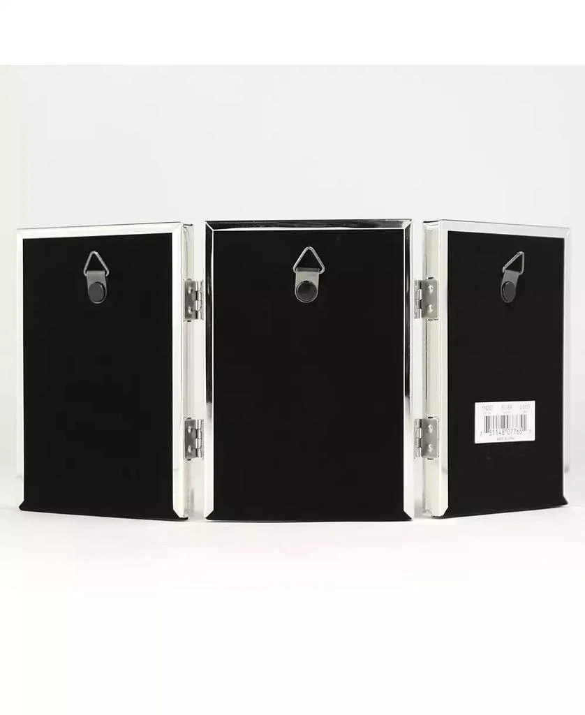 商品Lawrence Frames|Metal Triple Picture Frame with Inner Beading, 3.5" x 5",价格¥282,第4张图片详细描述