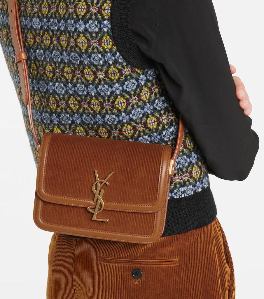 商品Yves Saint Laurent|Solferno Small corduroy crossbody bag,价格¥15433,第4张图片详细描述