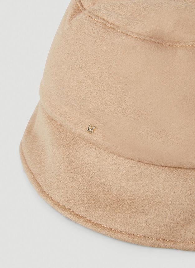 商品Max Mara|Fiducia Bucket Hat in Camel,价格¥1551,第7张图片详细描述
