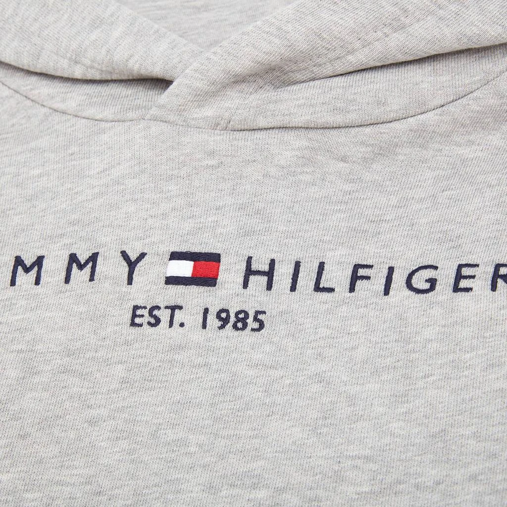 商品Tommy Hilfiger|Tommy Hilfiger Kids' Essential Hoodie - Light Grey Heather,价格¥267,第3张图片详细描述