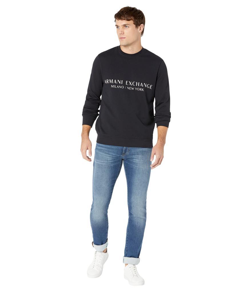 商品Armani Exchange|Milano/New York Logo Sweatshirt,价格¥742,第6张图片详细描述