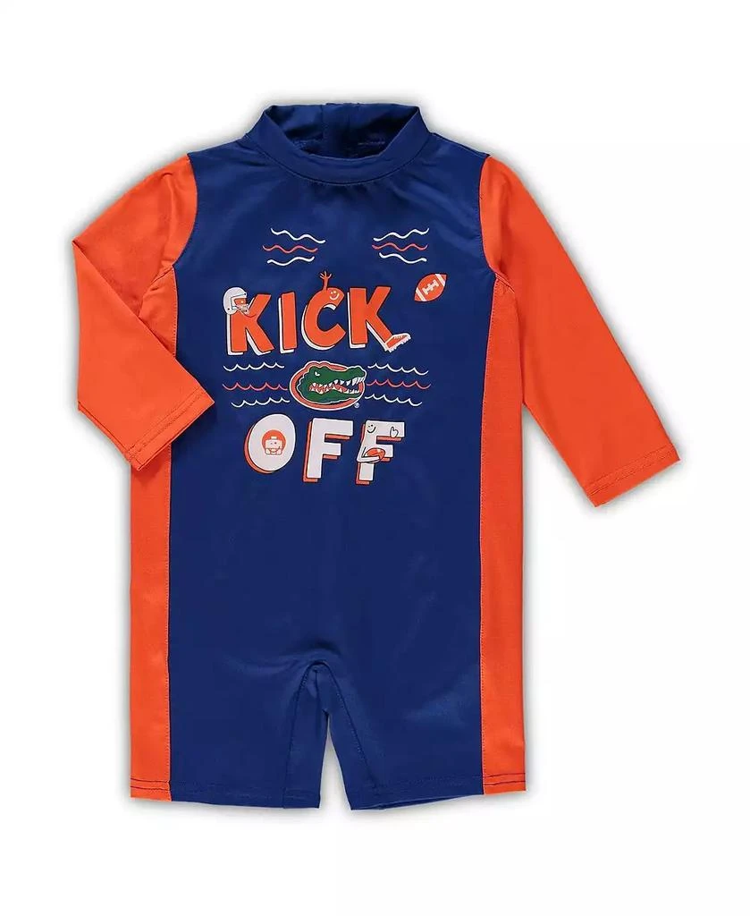 商品Outerstuff|Toddler Girls Royal, Orange Florida Gators Wave Runner Wetsuit,价格¥258,第2张图片详细描述