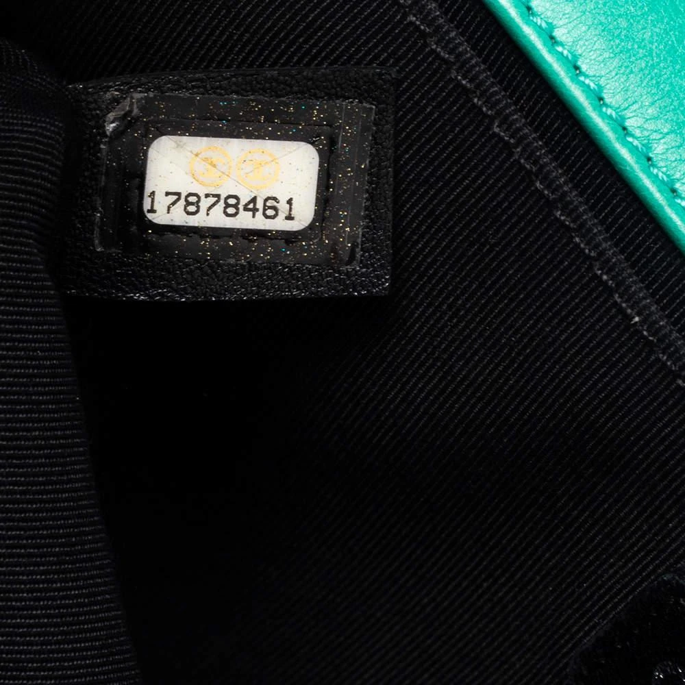 Chanel Green Quilted Leather Medium Boy Flap Bag 商品